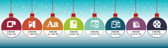 Christmas Baubles Graphic Design