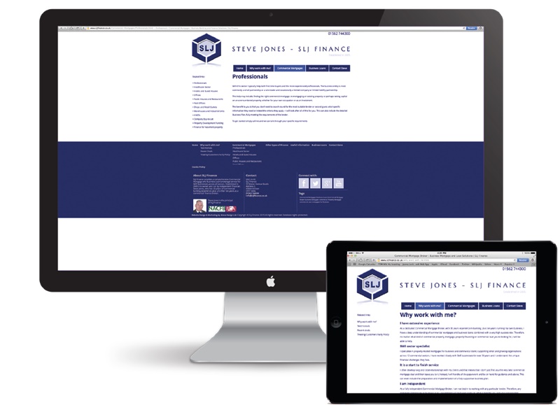Bespoke Website Design by Areca Design