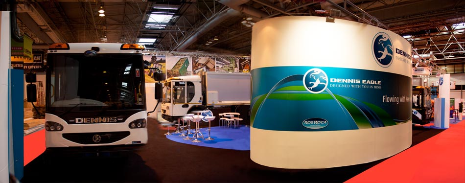 Dennis Eagle Exhibition Stand